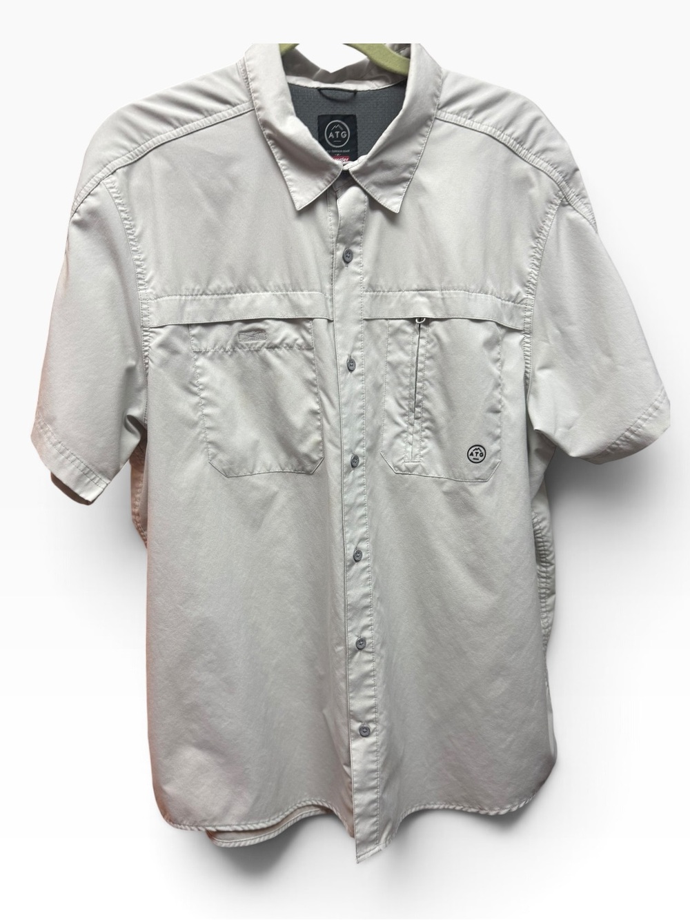 ATG by Wrangler Utility Shirt - Short Sleeve Button Down -XL GORPCORE